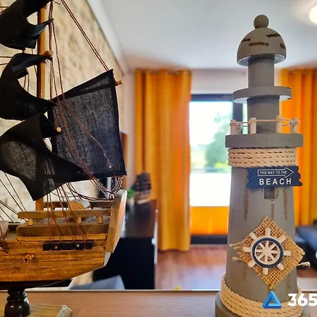 365pam - Summer Loft Baltic 41 - Parking I Bawialnia W Cenie アパート ウストロニエ・モルスキエ